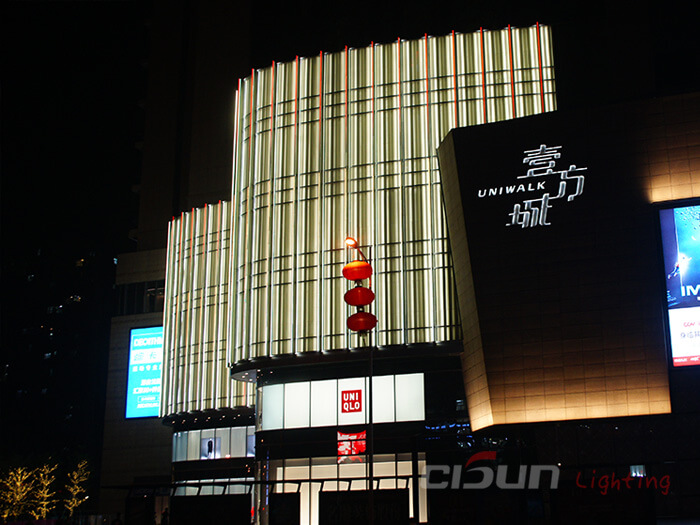 UNI Center Exterior wall Lighting